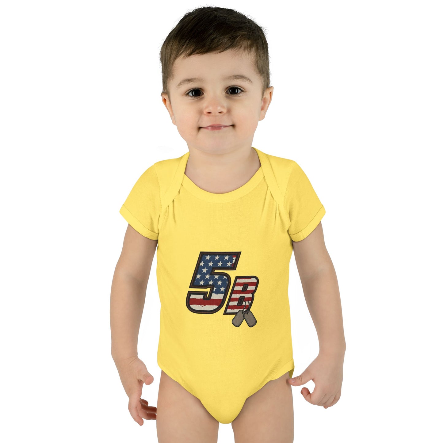JWR - Infant Baby Rib Bodysuit - B
