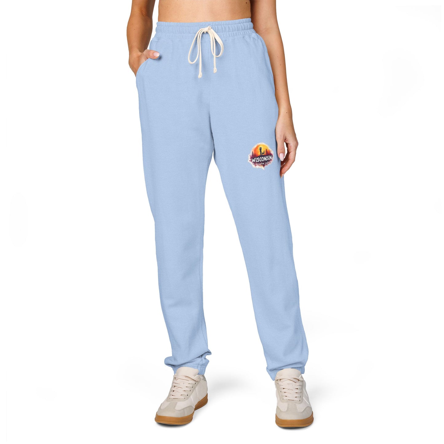 Wisconsin Adrenaline Junkies - Unisex Garment-Dyed Fleece Sweatpants