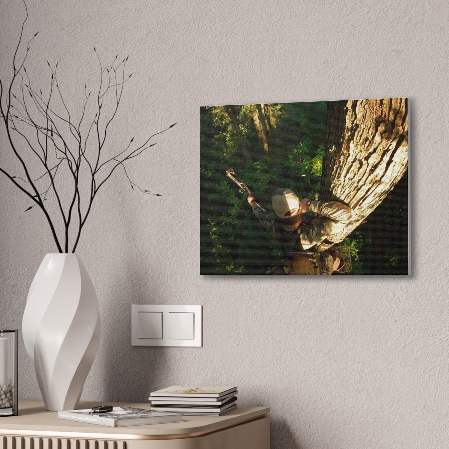 Wisconsin Adrenaline Junkies - Canvas Stretched, 0.75" - Hunter