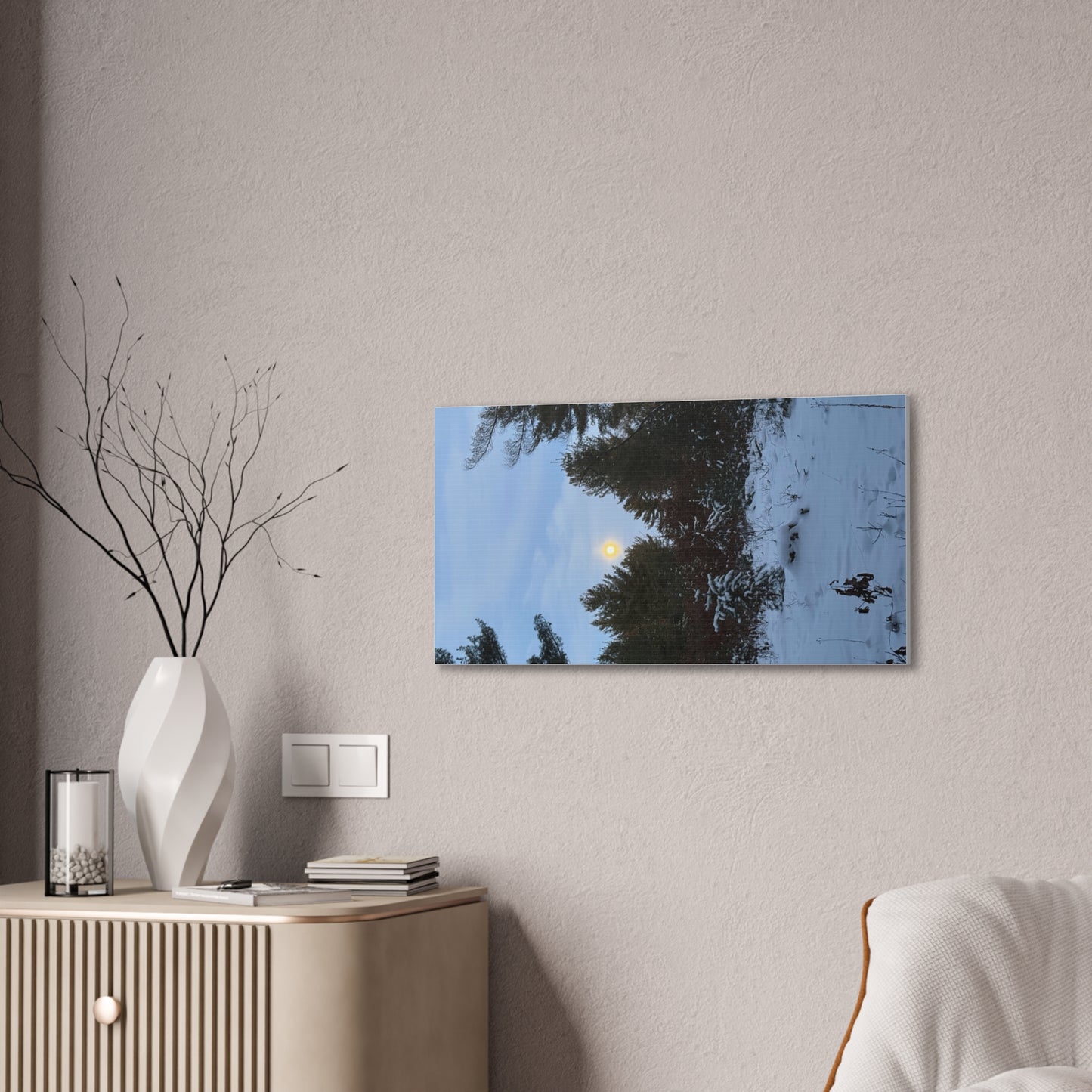 Wisconsin Adrenaline Junkies - Canvas Stretched, 0.75" - Snow