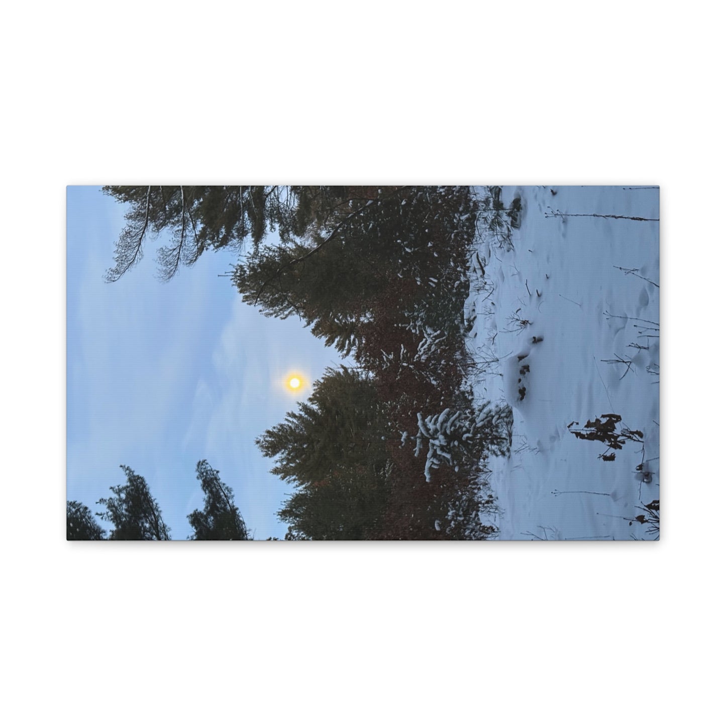 Wisconsin Adrenaline Junkies - Canvas Stretched, 0.75" - Snow