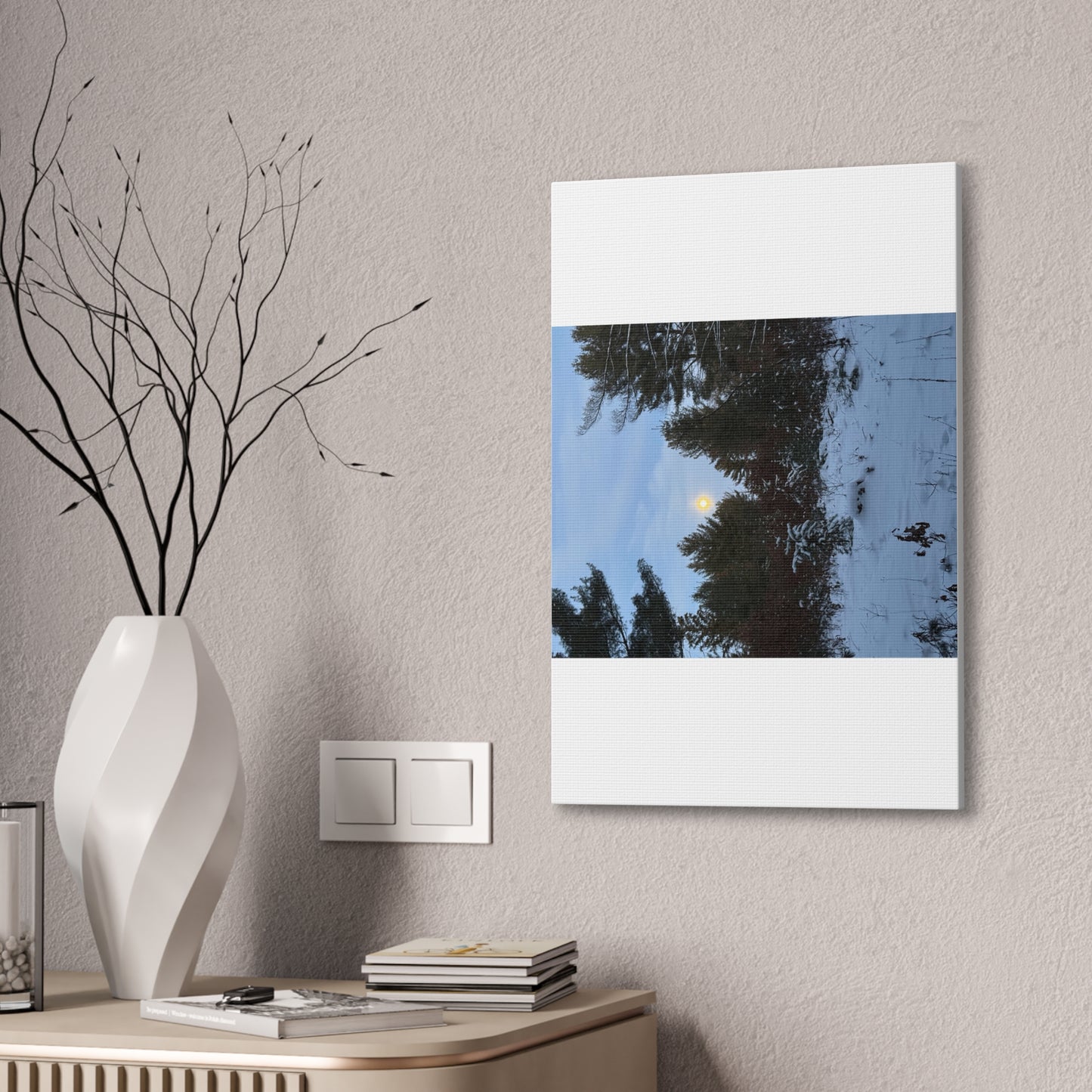 Wisconsin Adrenaline Junkies - Canvas Stretched, 0.75" - Snow
