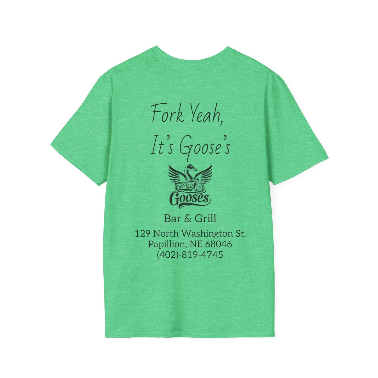 Goose's Bar & Grill - T-Shirt Fork Yeah