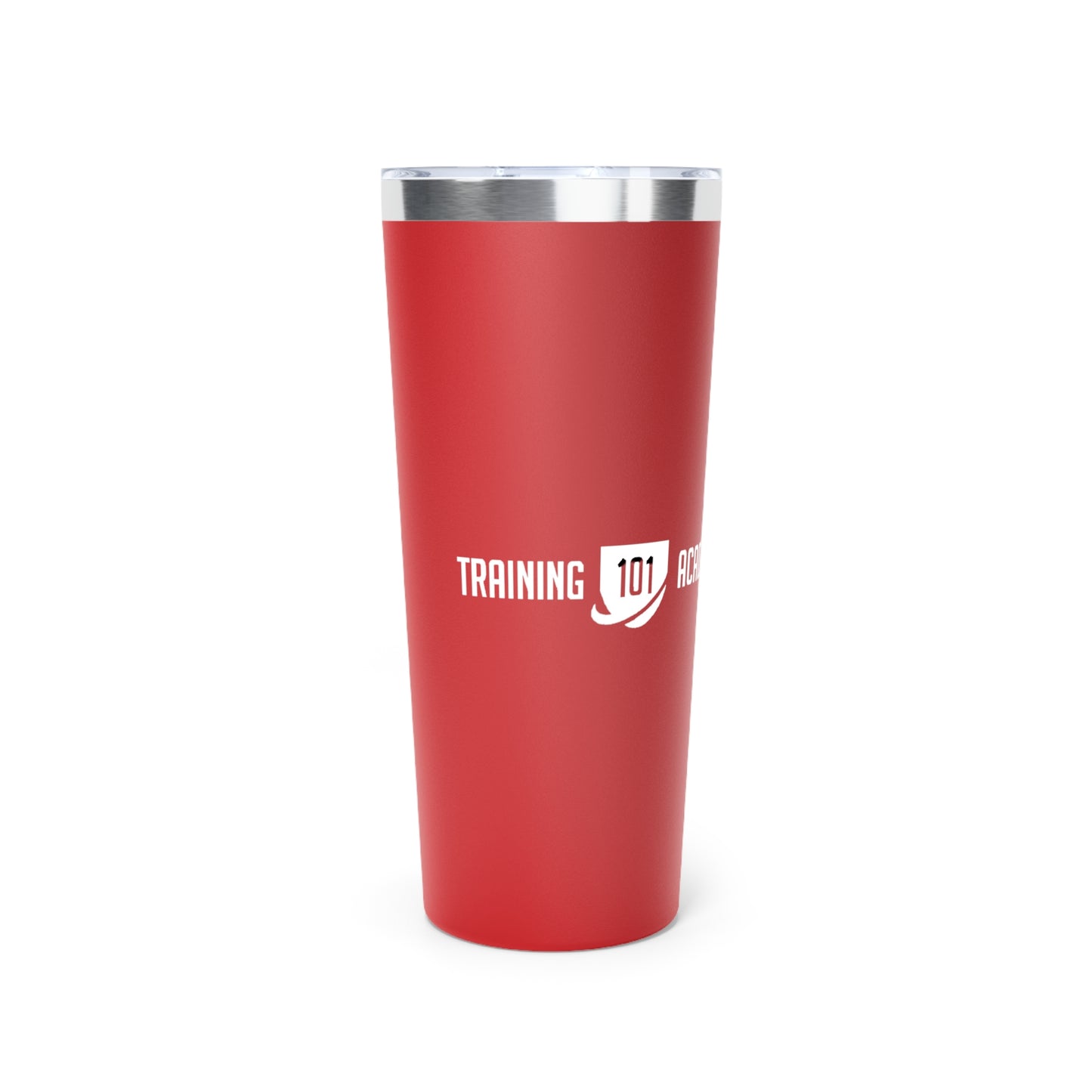 Training 101 Academy Copper Vacuum Insulated Tumbler, 22oz Sip, Lean, Improve