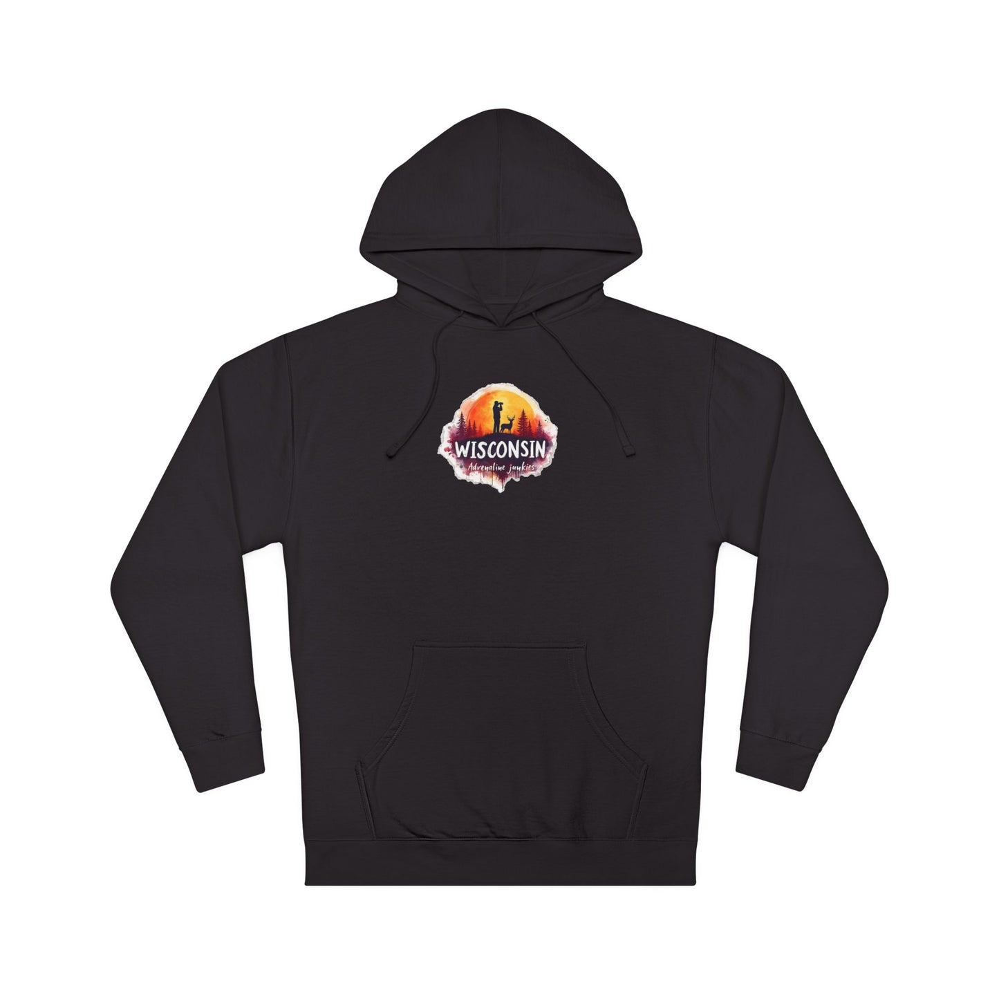 Wisconsin adrenaline junkies - Unisex Hooded Sweatshirt