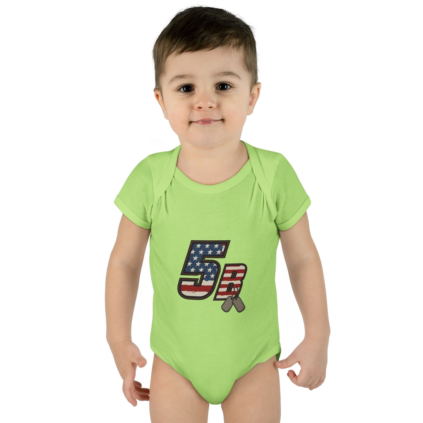 JWR - Infant Baby Rib Bodysuit - B
