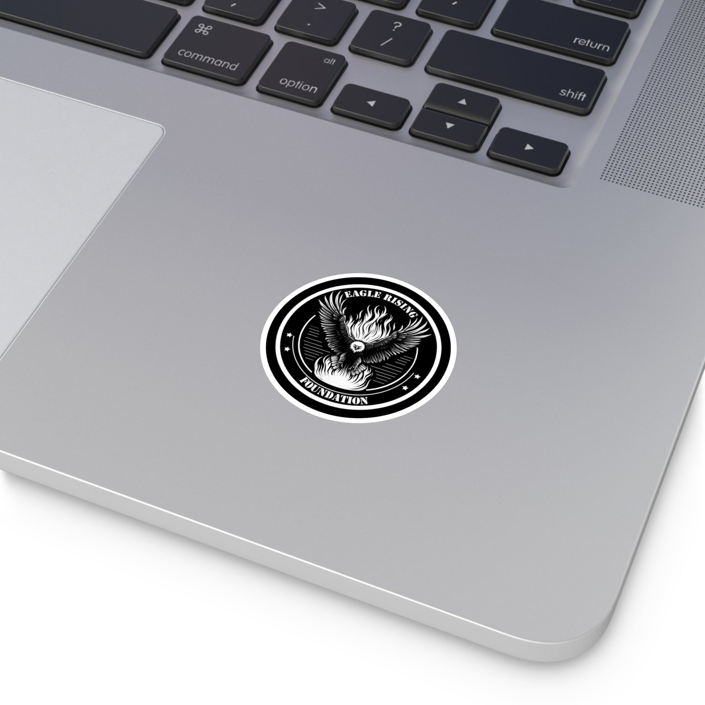 Eagle Rising Foundation Round Sticker