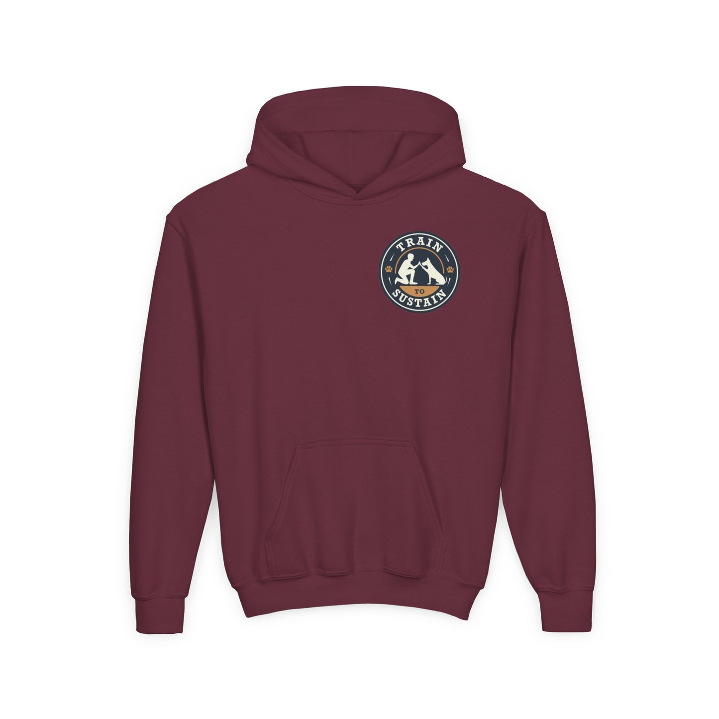 Train to Sustain Youth Hooded Sweatshirt