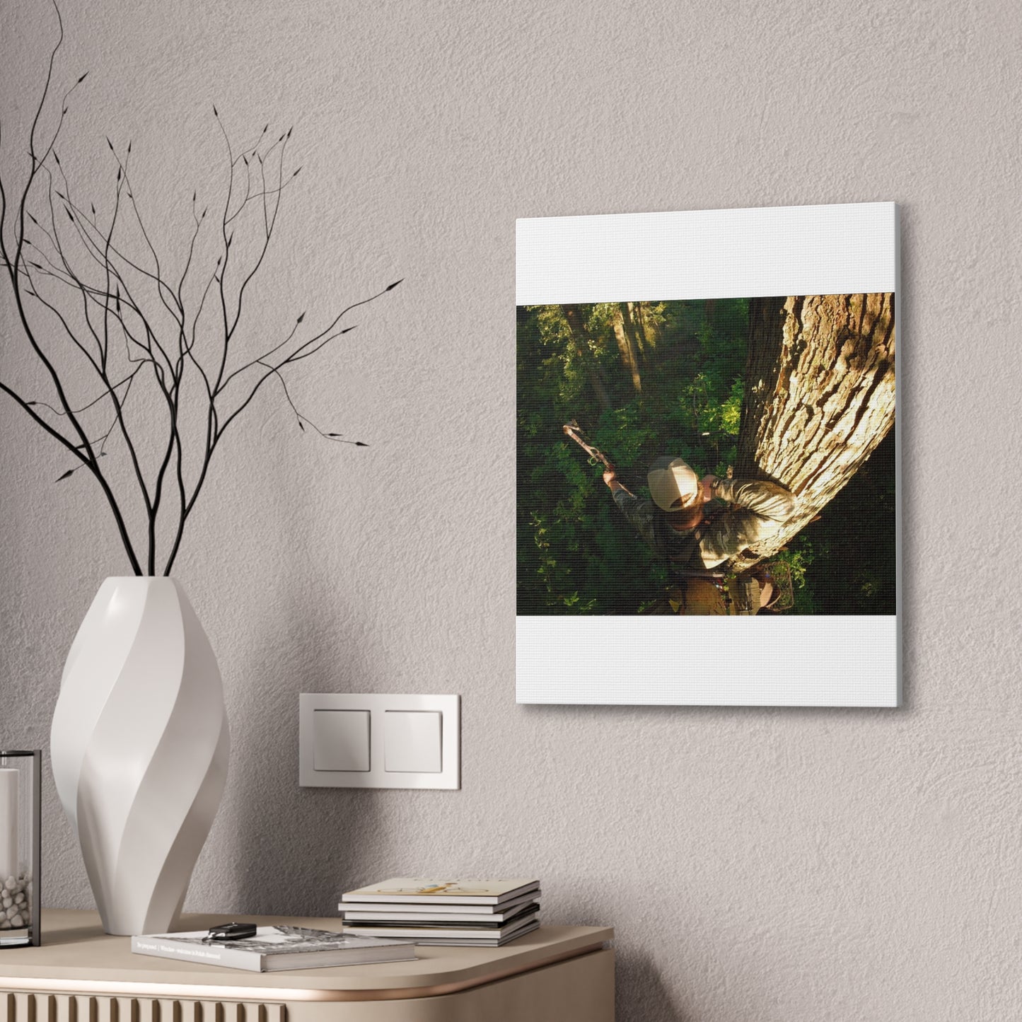 Wisconsin Adrenaline Junkies - Canvas Stretched, 0.75" - Hunter