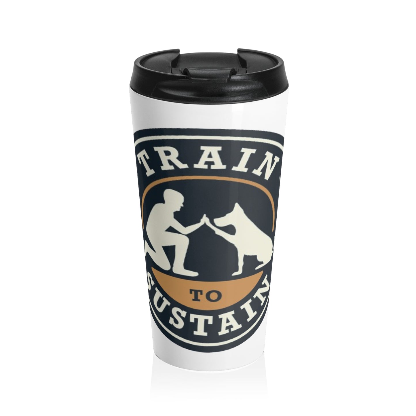 Train to Sustain - Stainless Steel Travel Mug