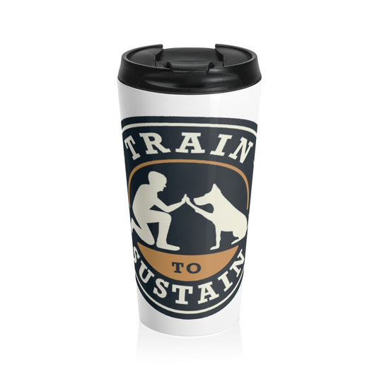 Train to Sustain - Stainless Steel Travel Mug