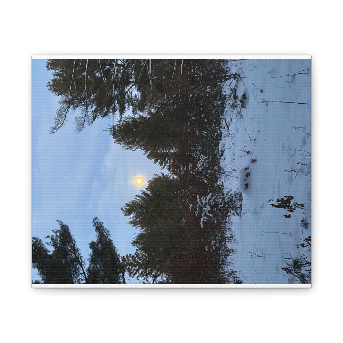 Wisconsin Adrenaline Junkies - Canvas Stretched, 0.75" - Snow