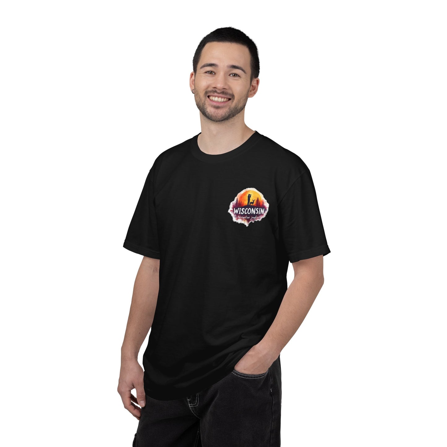 Wisconsin Adrenaline Junkies Unisex Garment-Dyed T-shirt