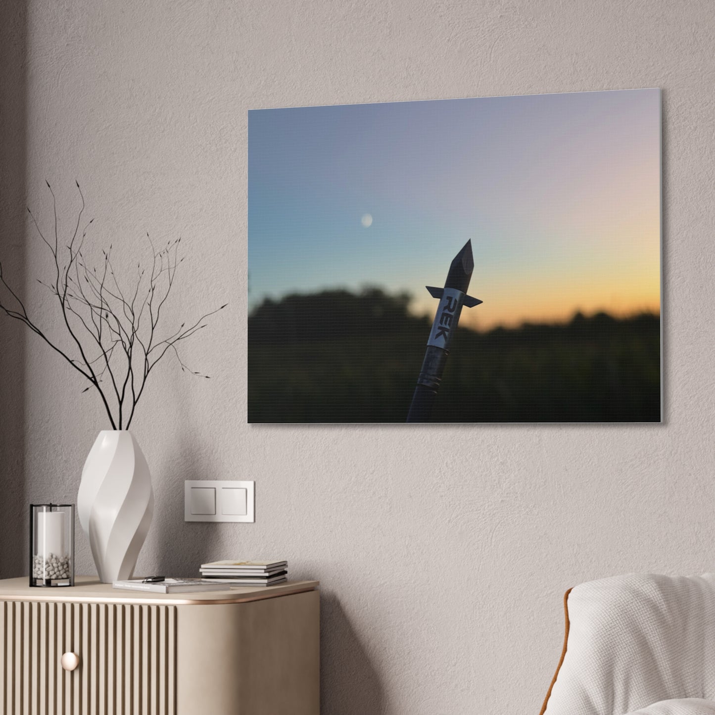 Wisconsin Adrenaline Junkies - Canvas Stretched, 0.75" -Dagger