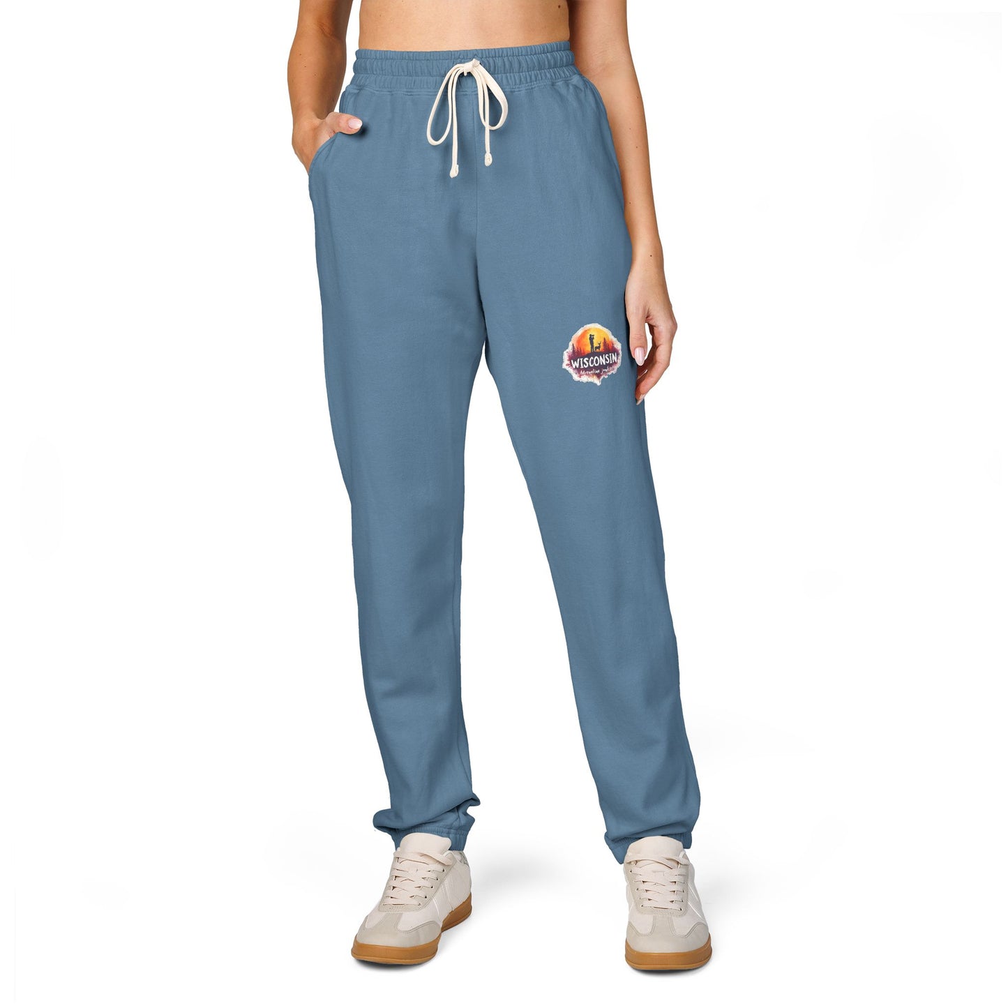 Wisconsin Adrenaline Junkies - Unisex Garment-Dyed Fleece Sweatpants