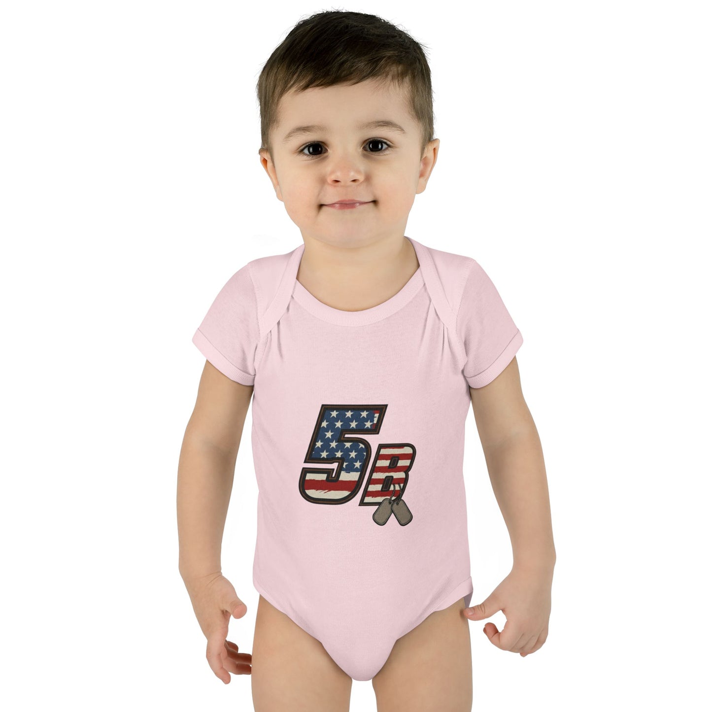 JWR - Infant Baby Rib Bodysuit - B