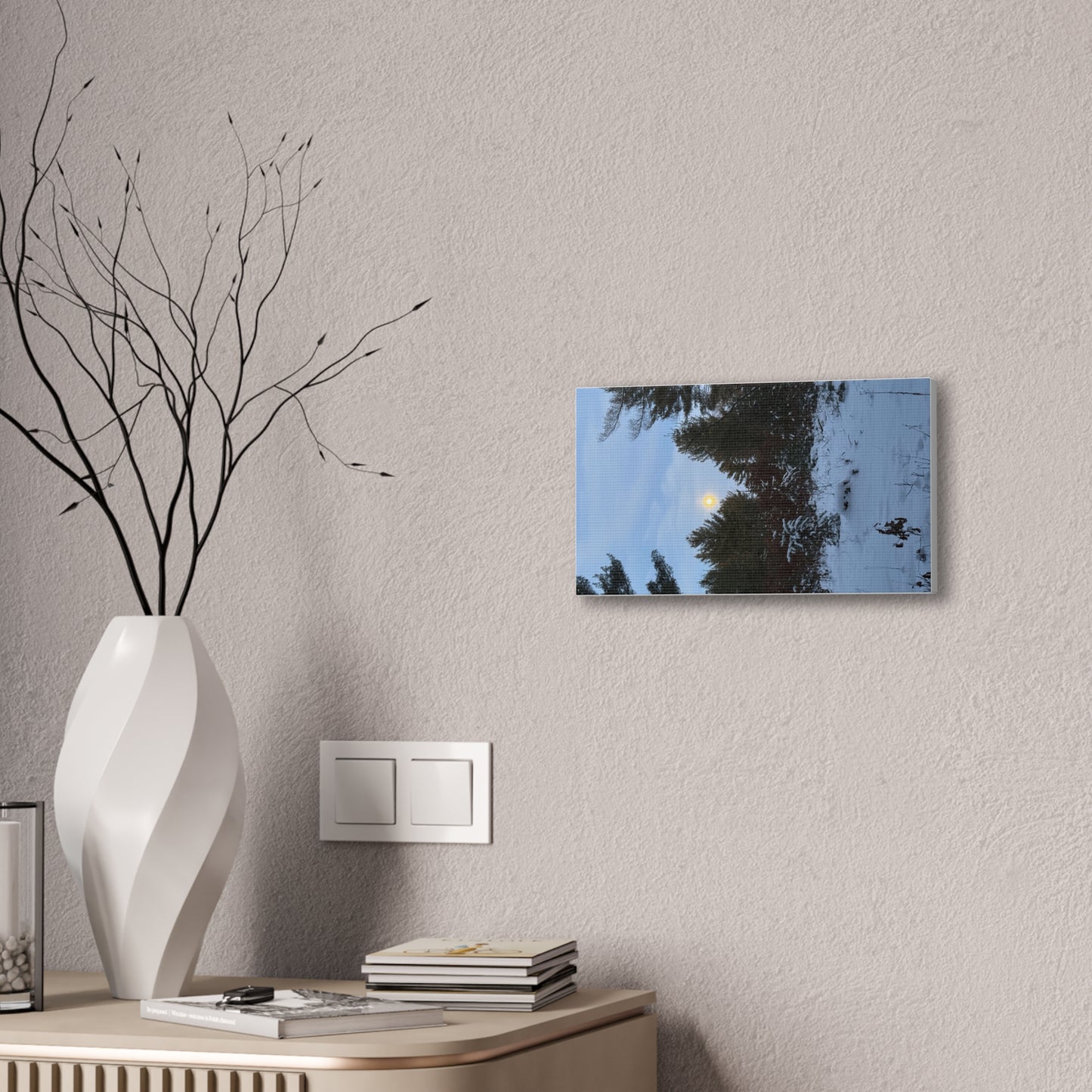Wisconsin Adrenaline Junkies - Canvas Stretched, 0.75" - Snow