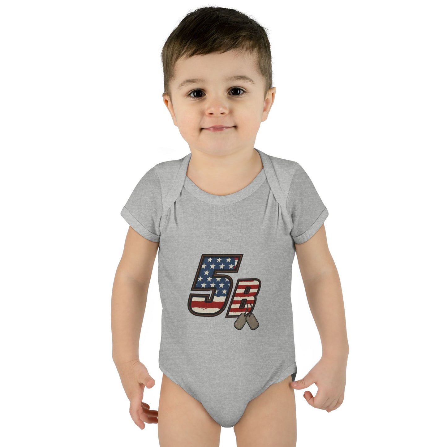 JWR - Infant Baby Rib Bodysuit - B