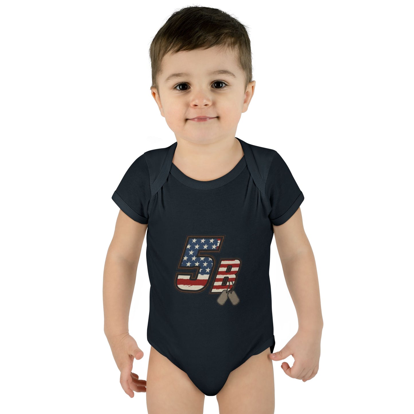 JWR - Infant Baby Rib Bodysuit - B