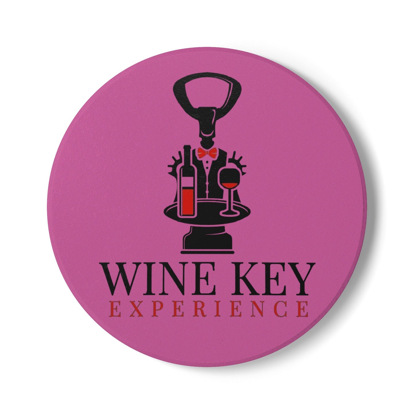 WKE - Ceramic Coaster Pink