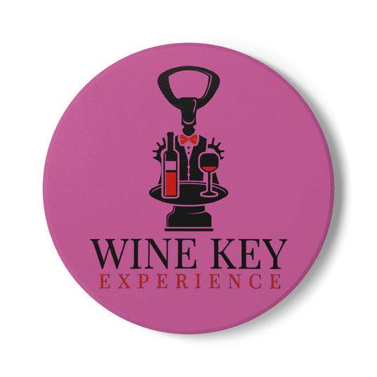 WKE - Ceramic Coaster Pink