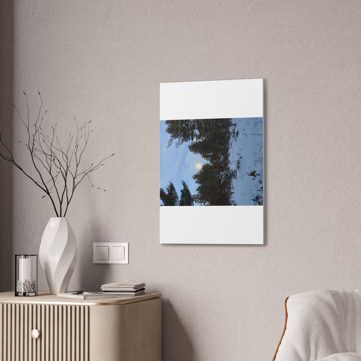 Wisconsin Adrenaline Junkies - Canvas Stretched, 0.75" - Snow