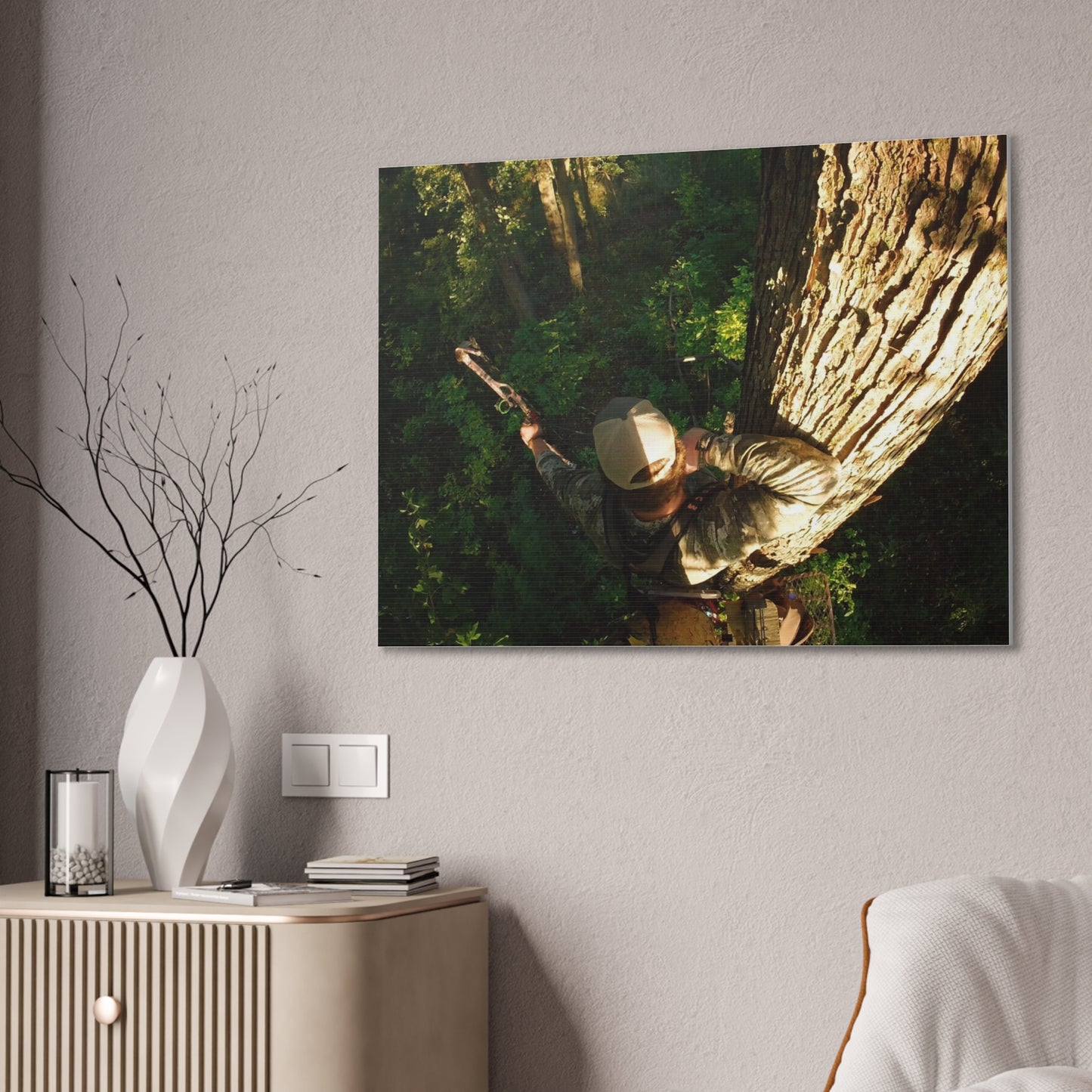 Wisconsin Adrenaline Junkies - Canvas Stretched, 0.75" - Hunter