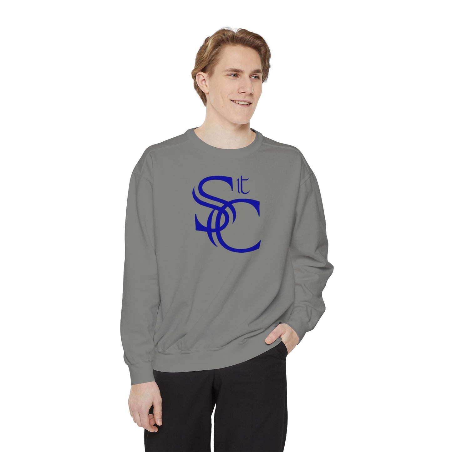 St. Columbkille Crusaders - Unisex Garment-Dyed Sweatshirt