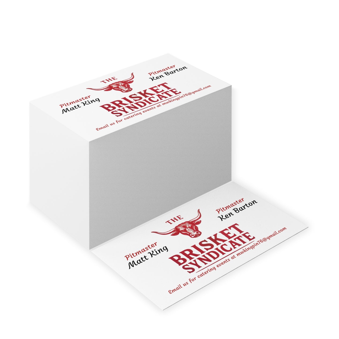 The Brisket Syndicate - Business Cards