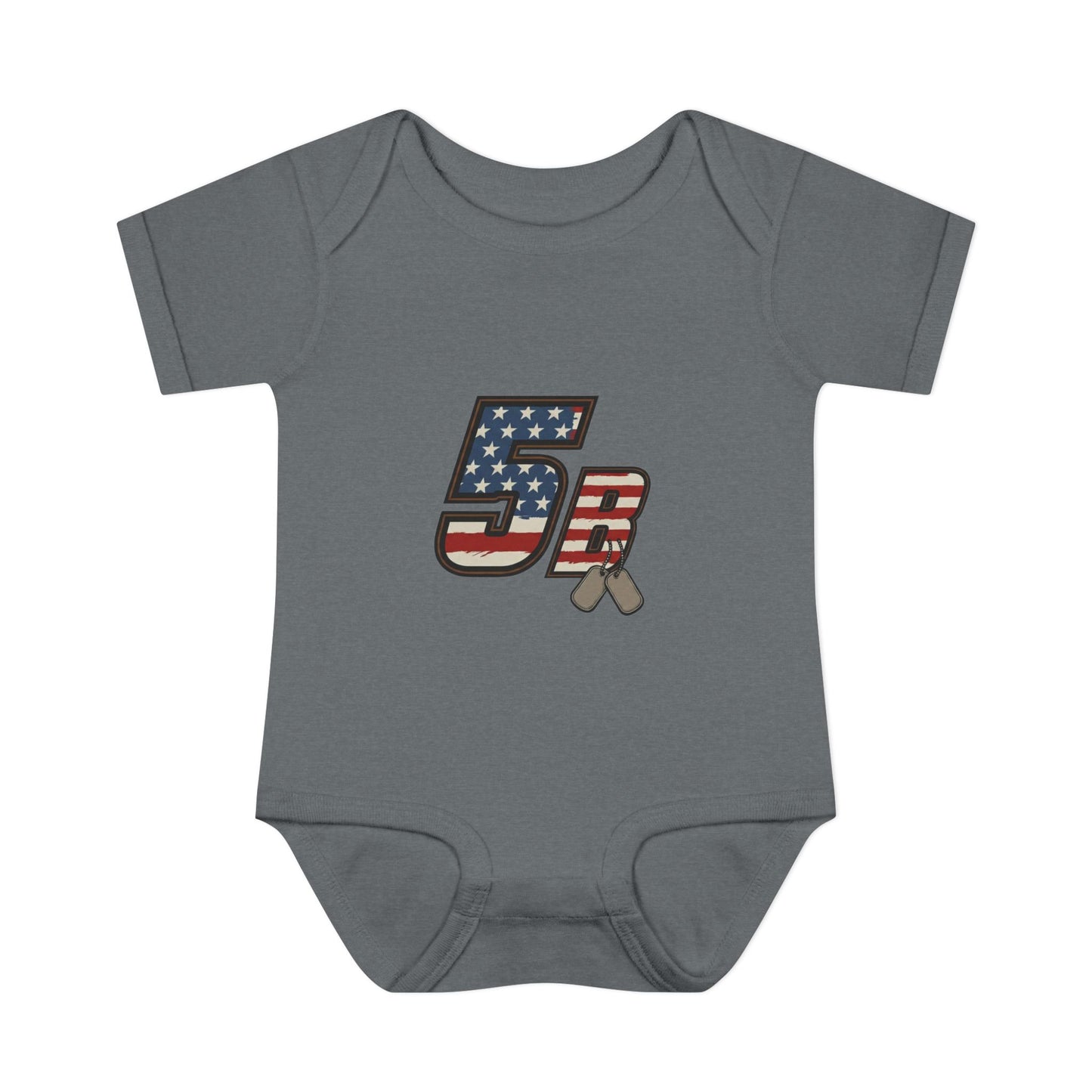 JWR - Infant Baby Rib Bodysuit - B