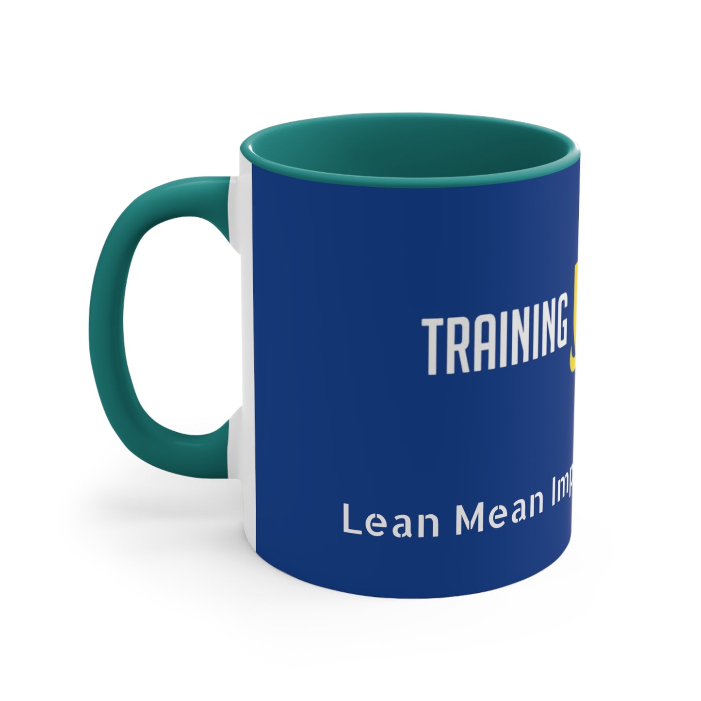 Training 101 Academy 11oz Accent Mug blue yellow