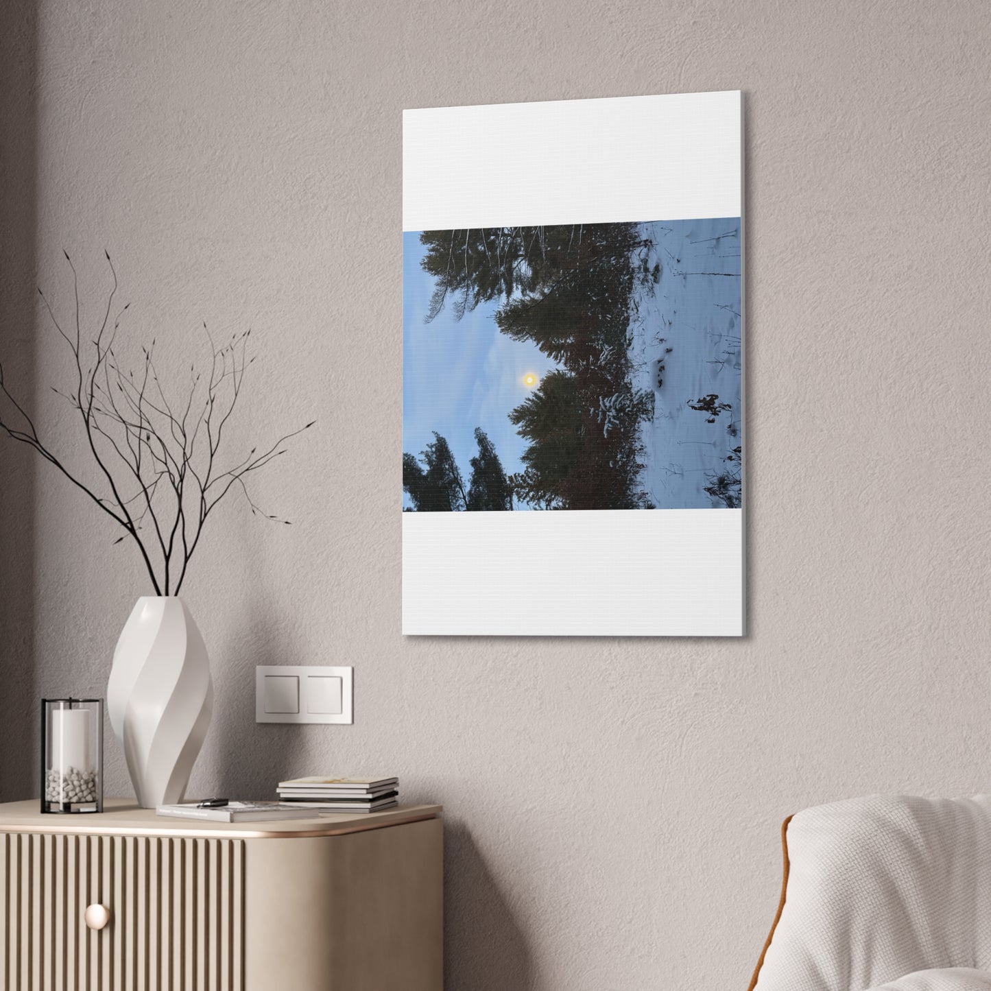 Wisconsin Adrenaline Junkies - Canvas Stretched, 0.75" - Snow