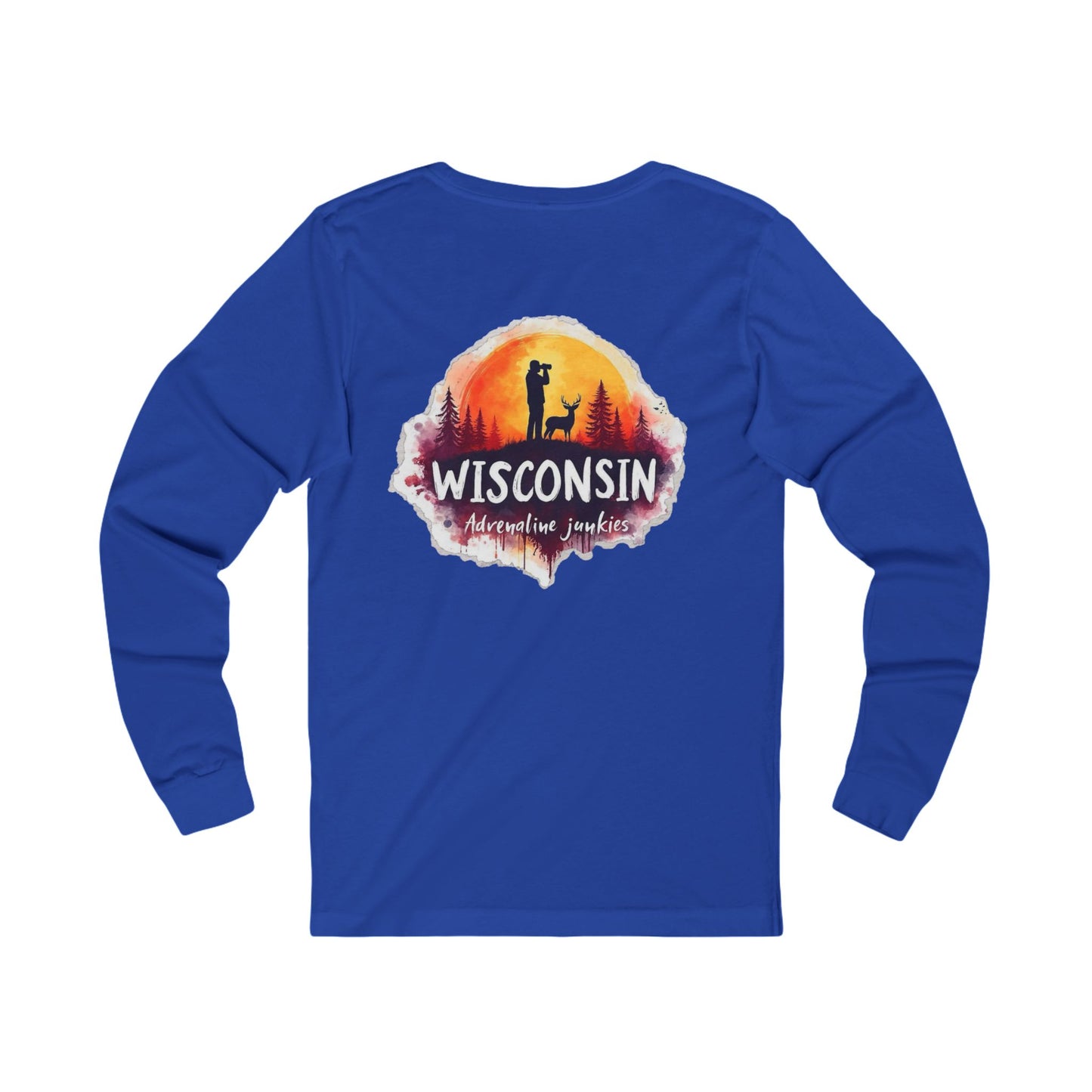 Wisconsin Adrenaline Junkies - Unisex Jersey Long Sleeve Tee