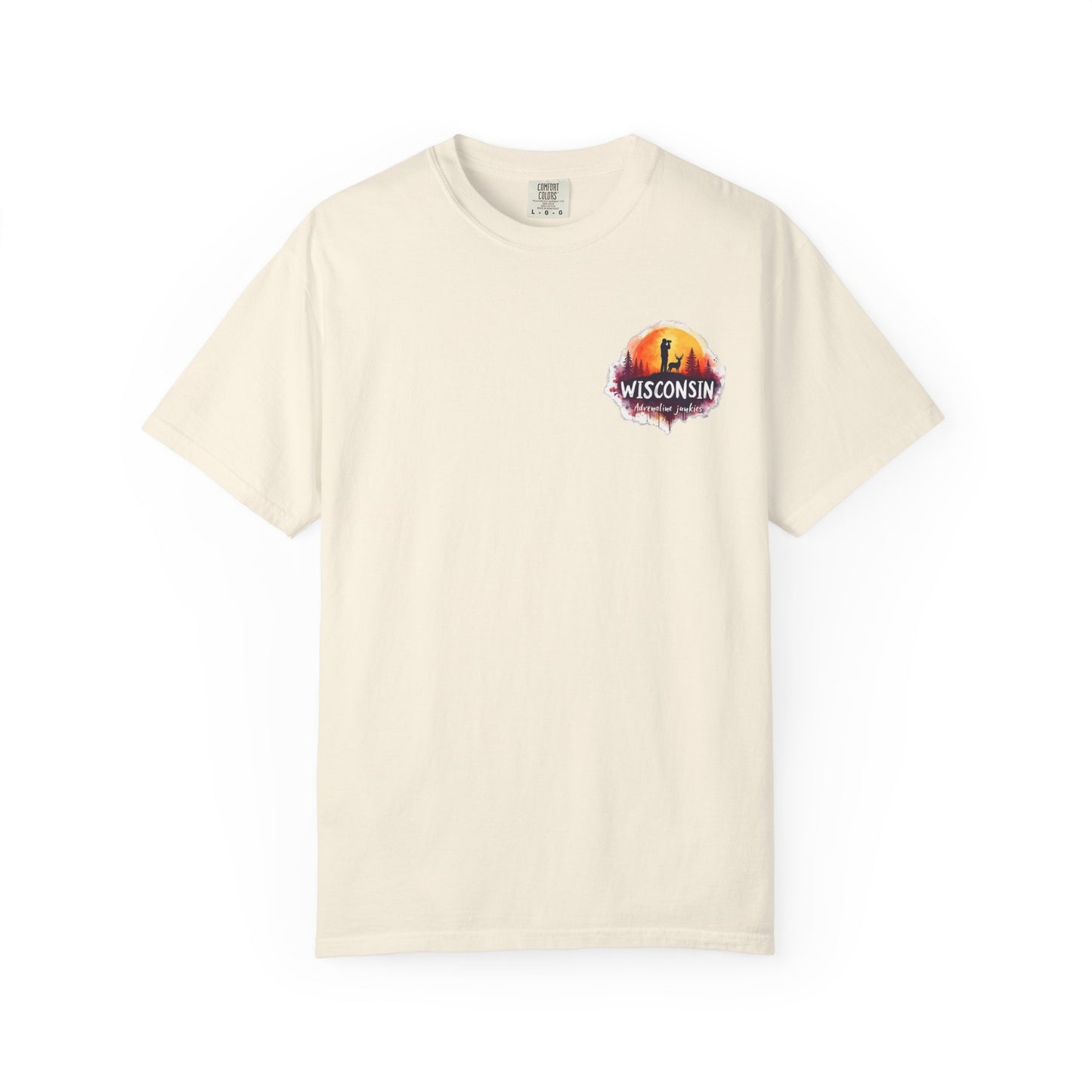 Wisconsin Adrenaline Junkies Unisex Garment-Dyed T-shirt