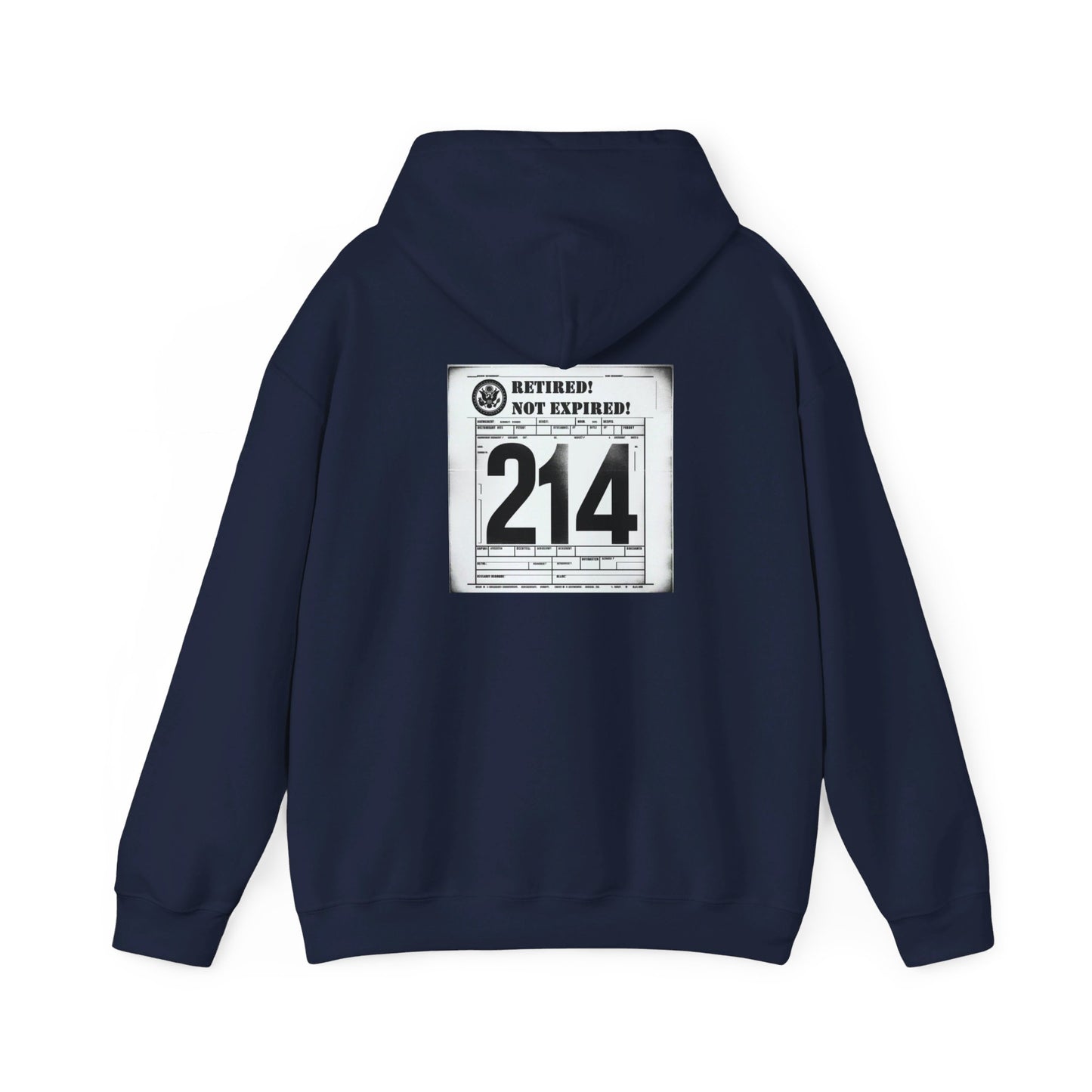 RAC Retired Not Expired-Hooded Sweatshirt!