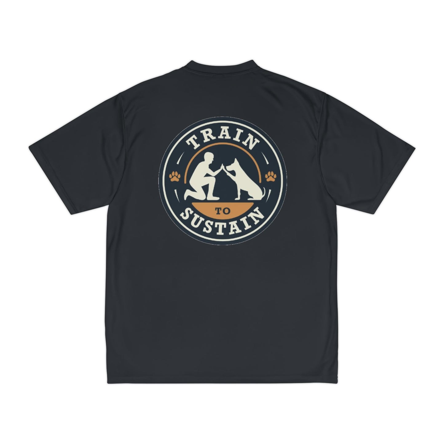 Train to Sustain - Dog Owner Performance Fitness T-Shirt