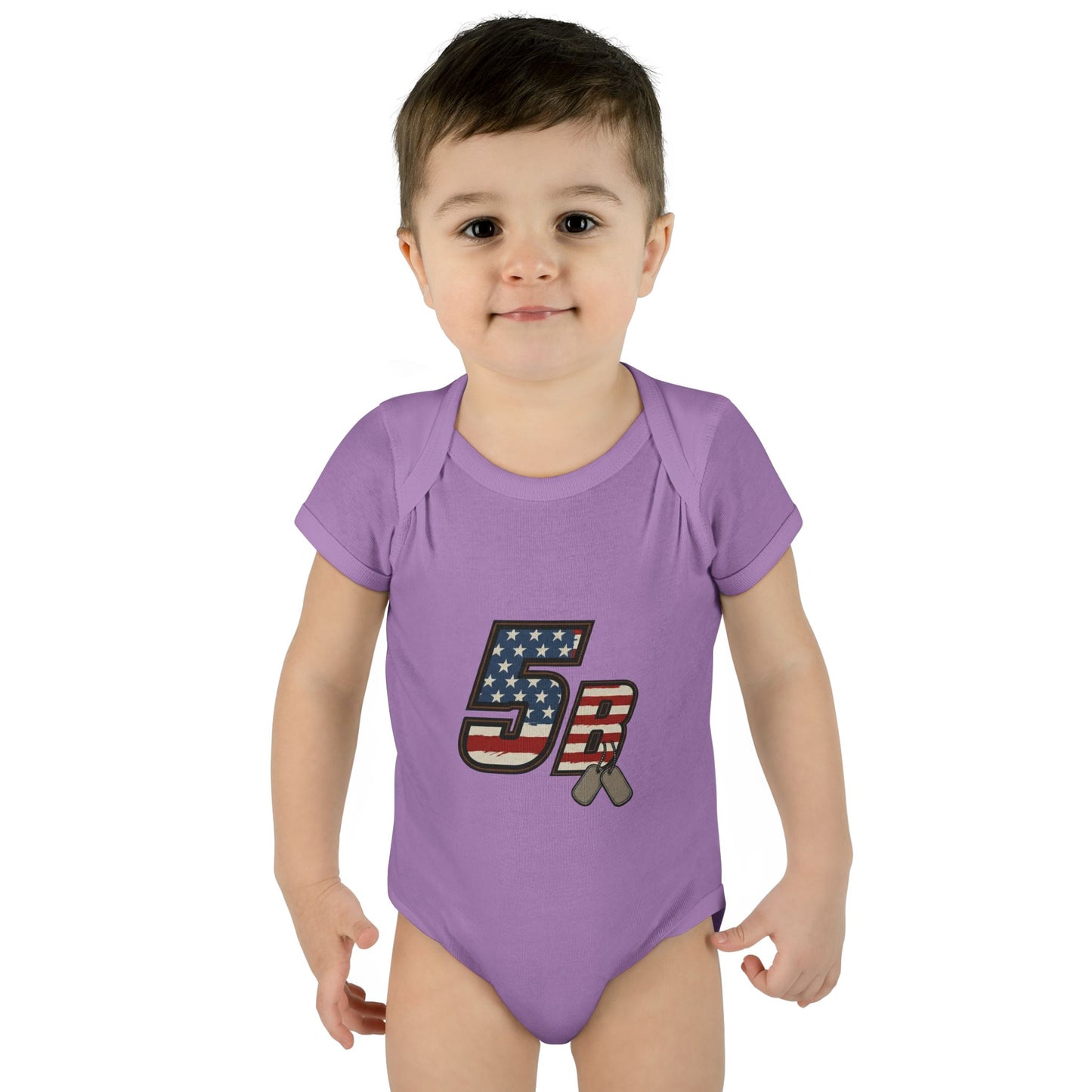 JWR - Infant Baby Rib Bodysuit - B