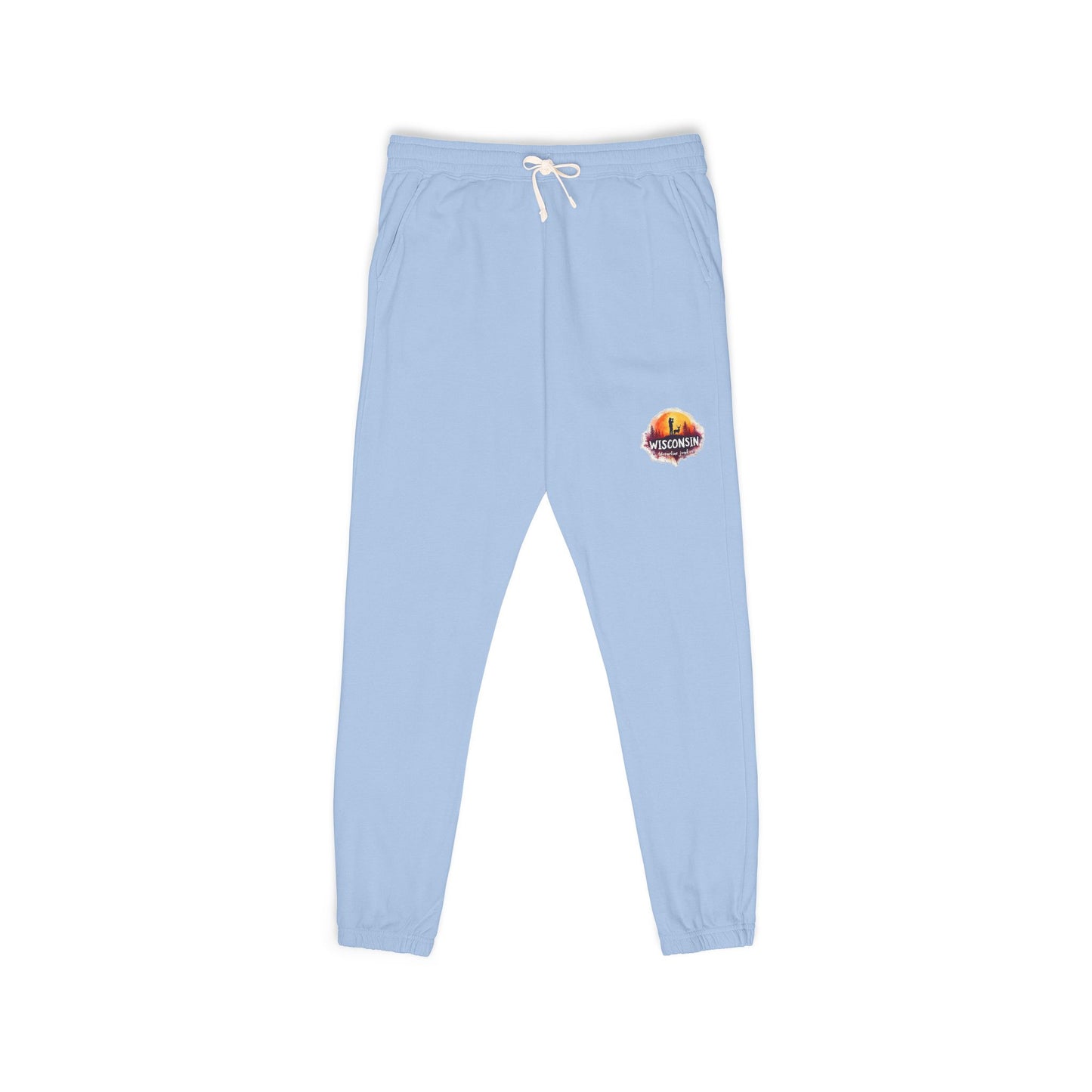 Wisconsin Adrenaline Junkies - Unisex Garment-Dyed Fleece Sweatpants