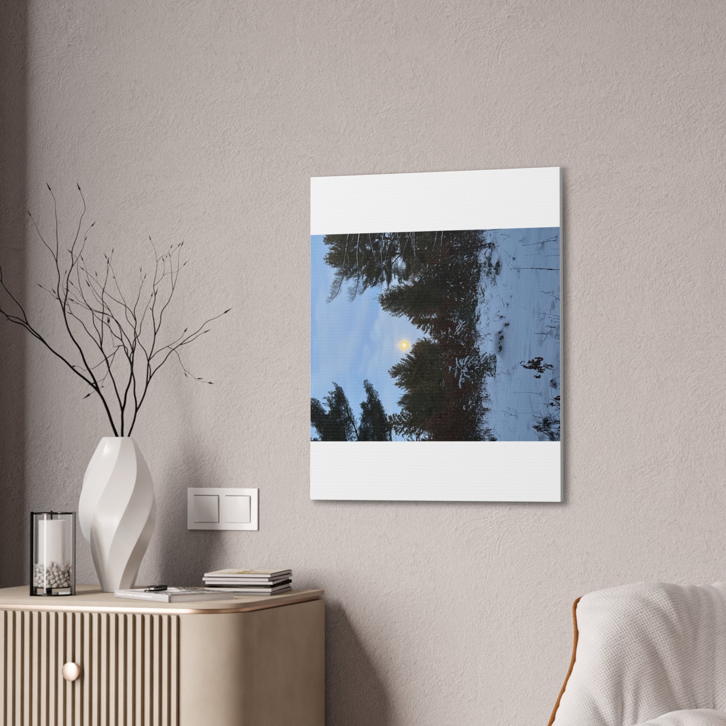 Wisconsin Adrenaline Junkies - Canvas Stretched, 0.75" - Snow