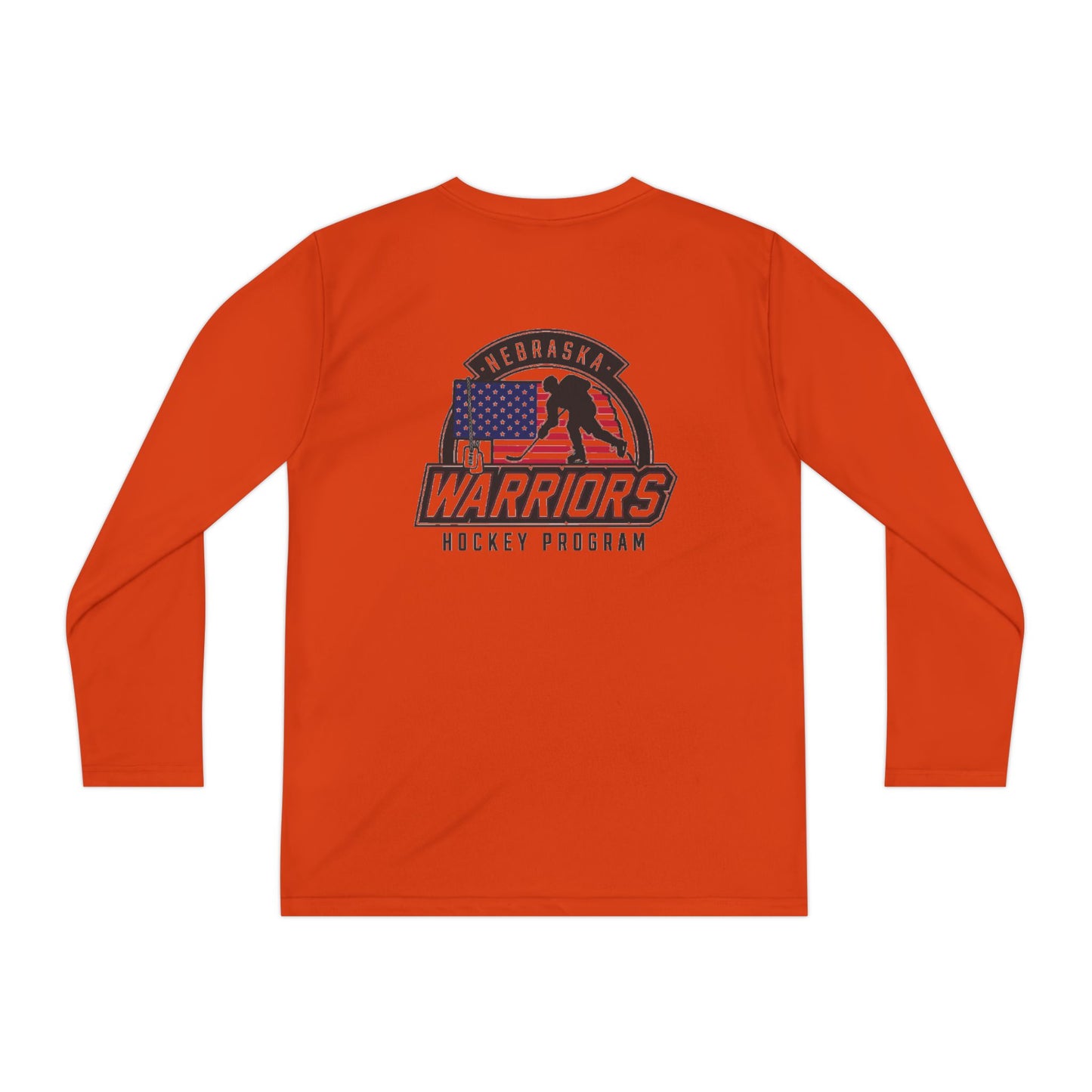 Nebraska Warriors Hockey Program Long Sleeve Tee Youth