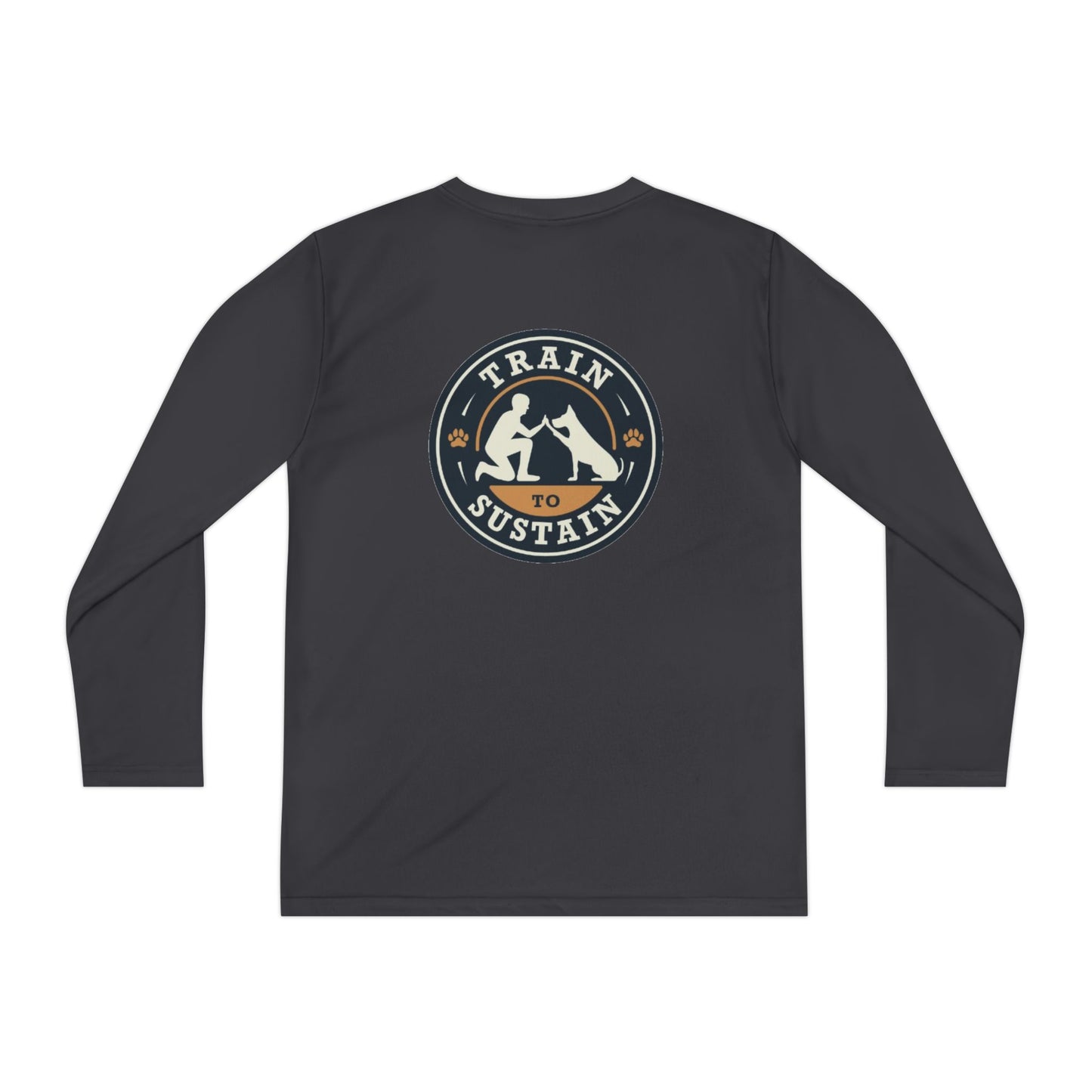 Long Sleeve Tee Youth Train to Sustain