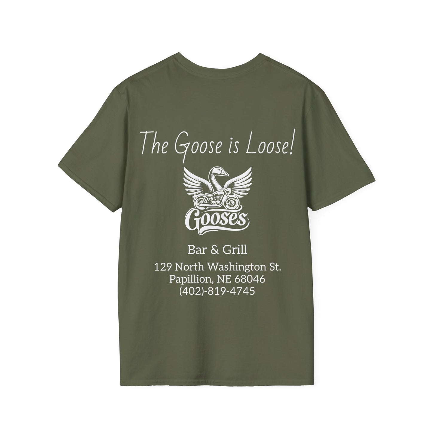 Goose's Bar & Grill - T-Shirt Goose is Loose dark