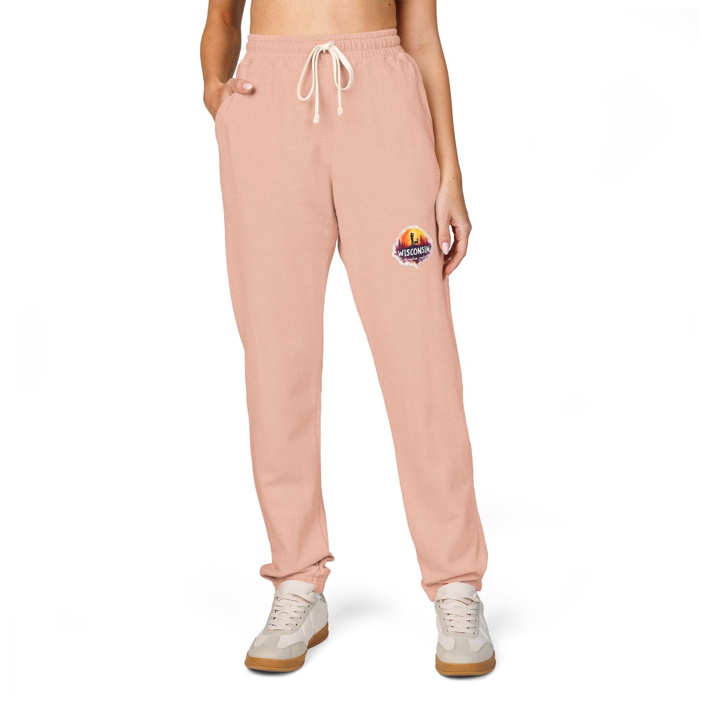 Wisconsin Adrenaline Junkies - Unisex Garment-Dyed Fleece Sweatpants