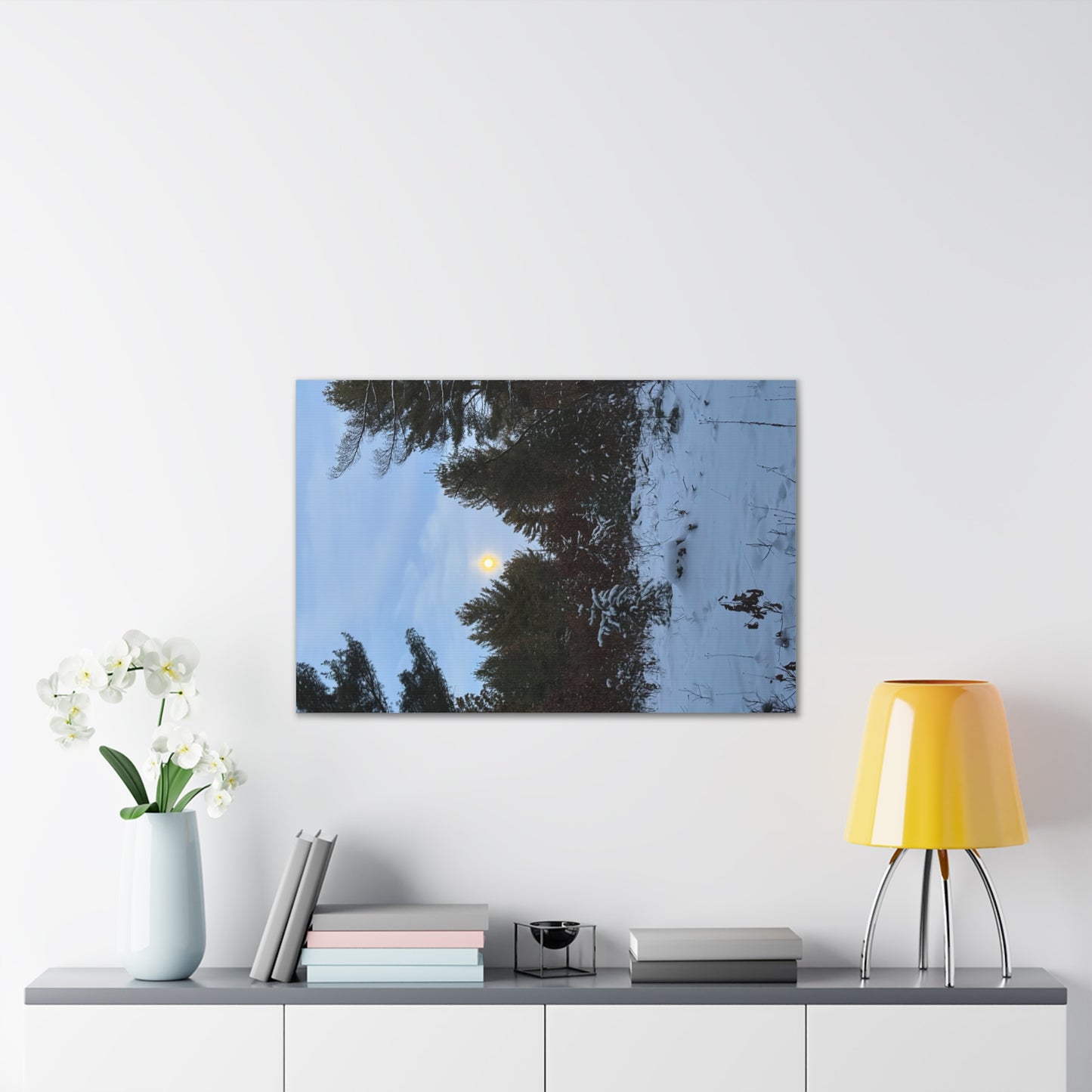 Wisconsin Adrenaline Junkies - Canvas Stretched, 0.75" - Snow