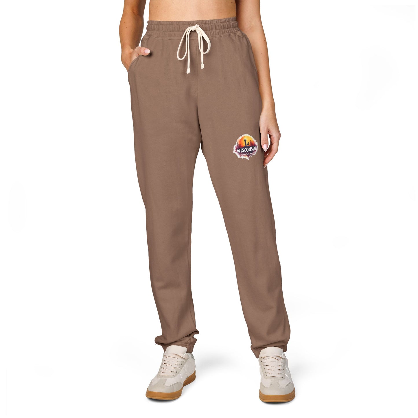 Wisconsin Adrenaline Junkies - Unisex Garment-Dyed Fleece Sweatpants