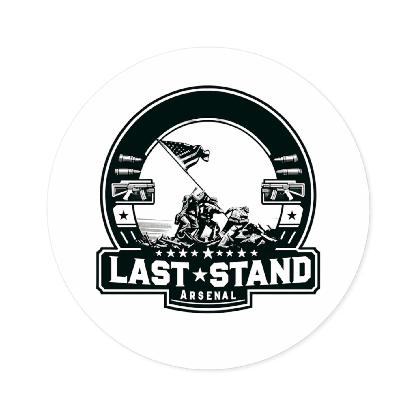 Last Stand Arsenal - Bullet Round Sticker