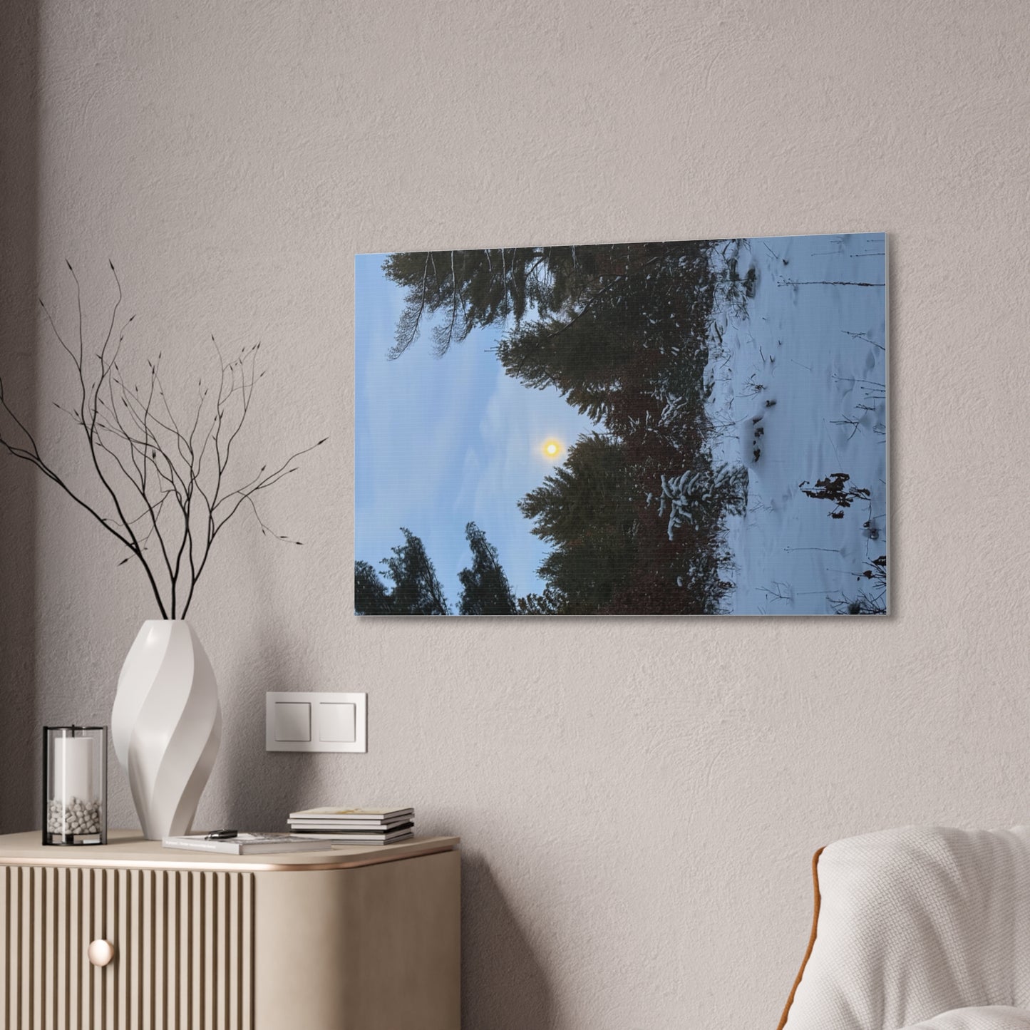 Wisconsin Adrenaline Junkies - Canvas Stretched, 0.75" - Snow