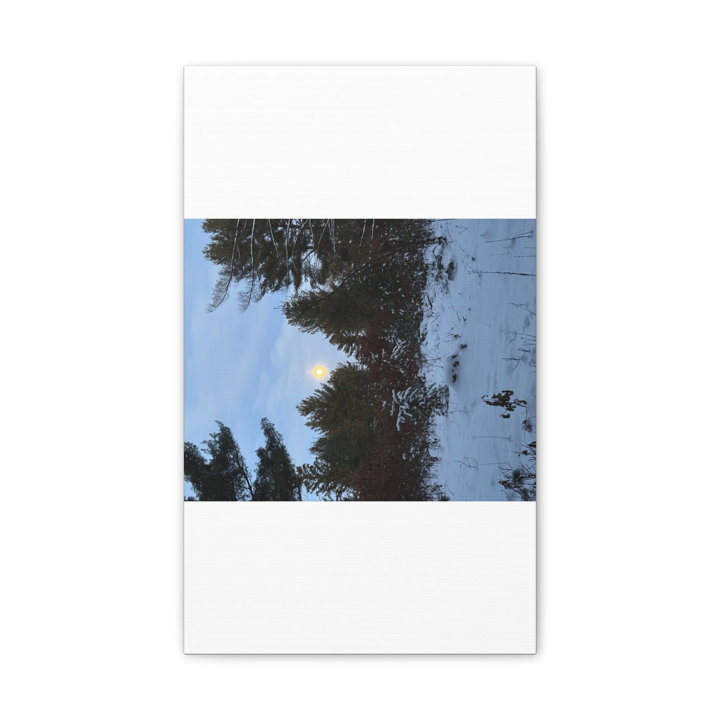 Wisconsin Adrenaline Junkies - Canvas Stretched, 0.75" - Snow