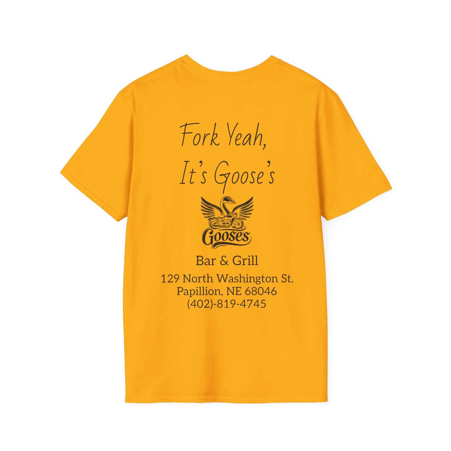 Goose's Bar & Grill - T-Shirt Fork Yeah