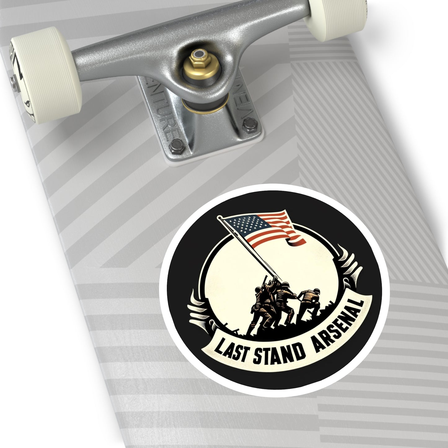 Last Stand Arsenal - All Together Round Sticker